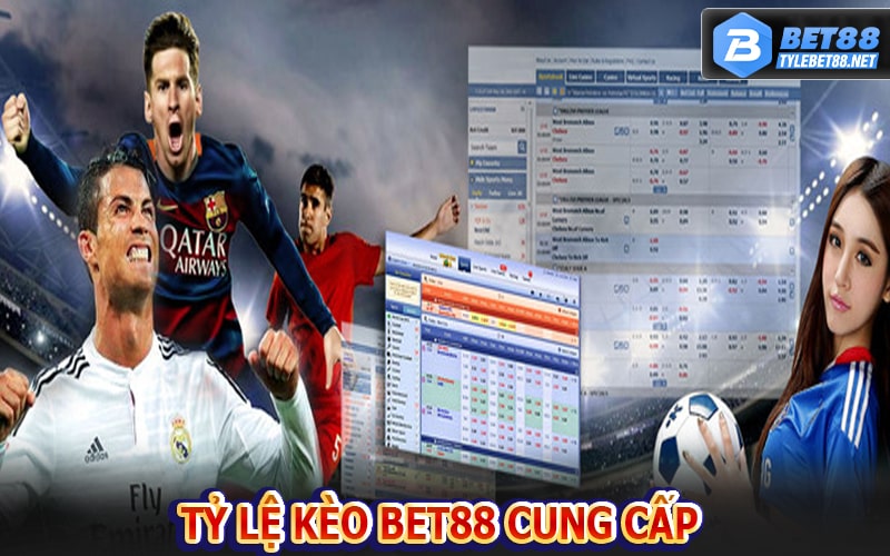 Các tỷ lệ kèo bet88 cung cấp siêu hấp dẫn 